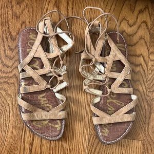 Sam Edelman lace up sandals